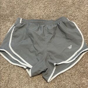 Gray Varsity Athletic Shorts